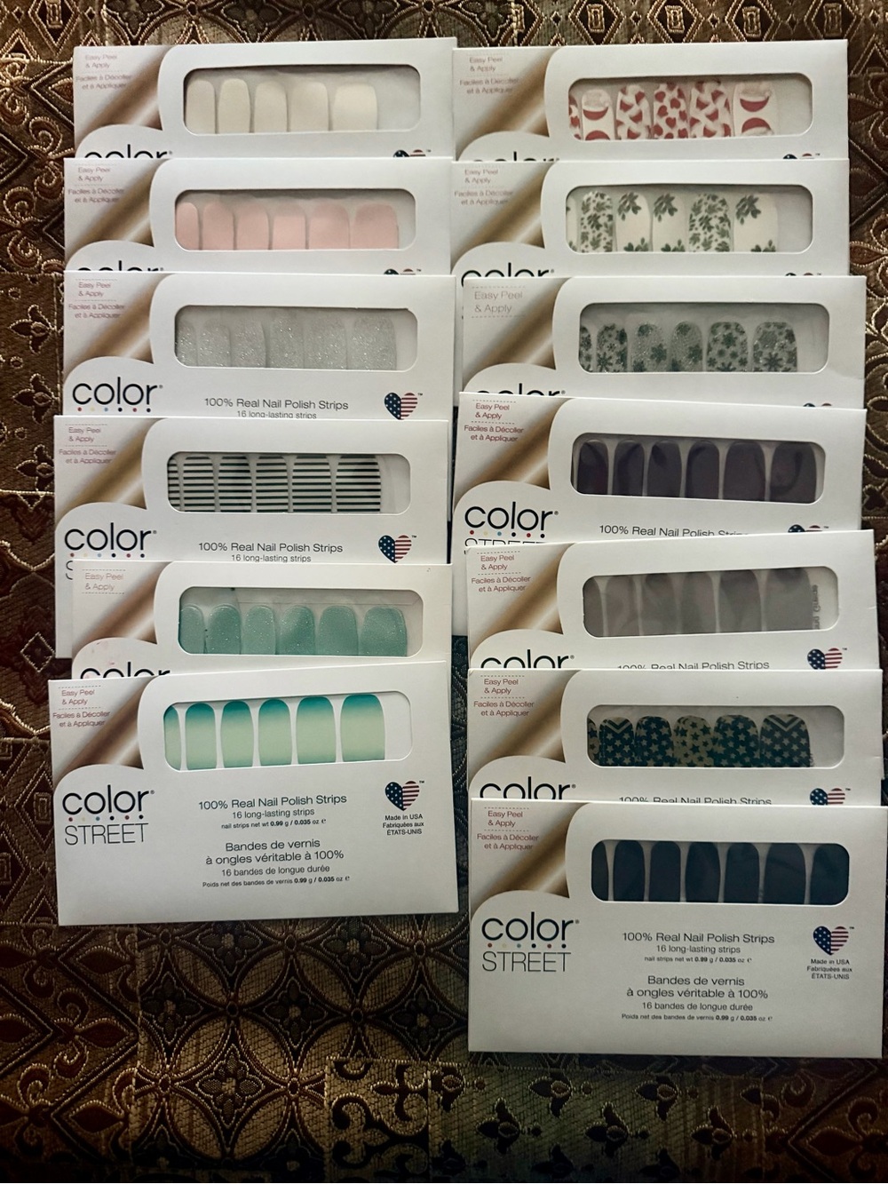 Color Street Nail polish strips $10 or 2 For $17